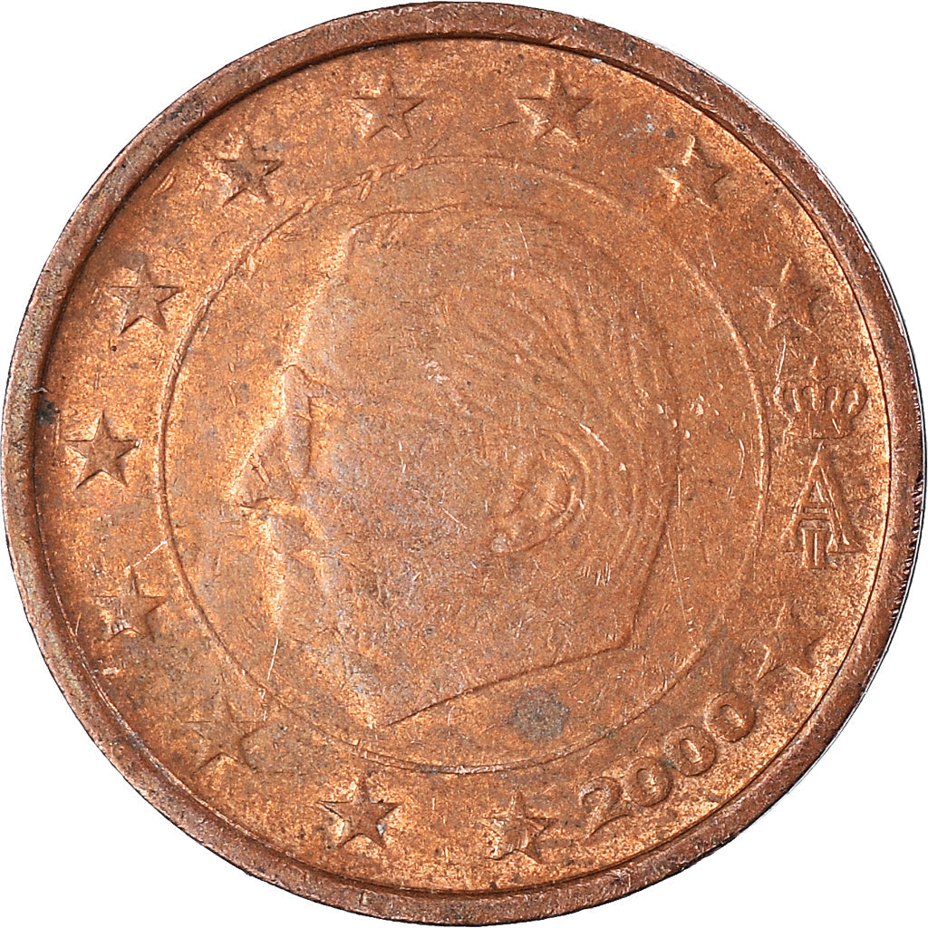 Münze,
Belgien,
2 Euro-Cent