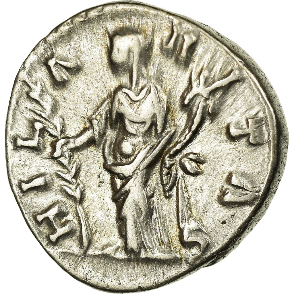 Münze,
Faustina II.,
Denar