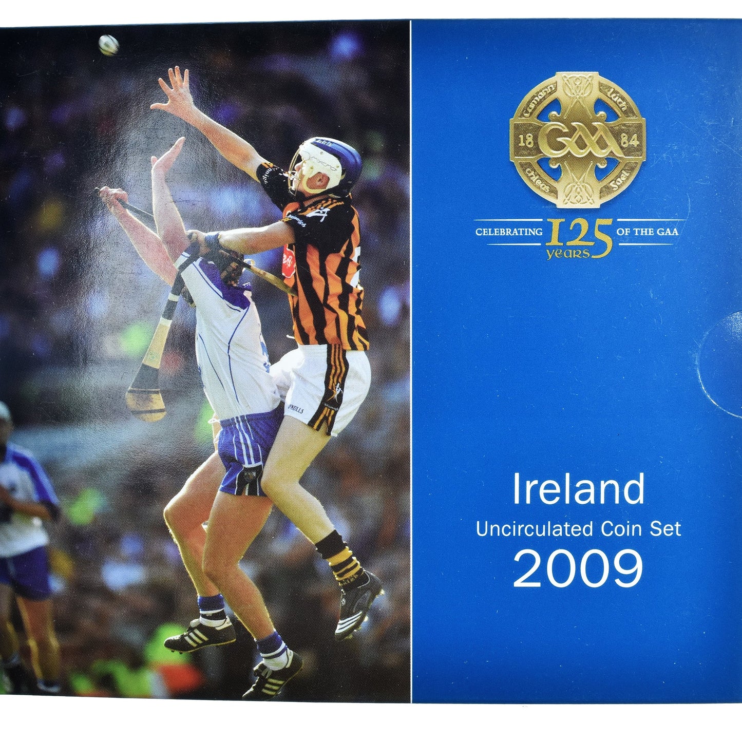 Irland,
1 Cent bis 2 Euro,
Euro-Set - 125 Jahre GAA