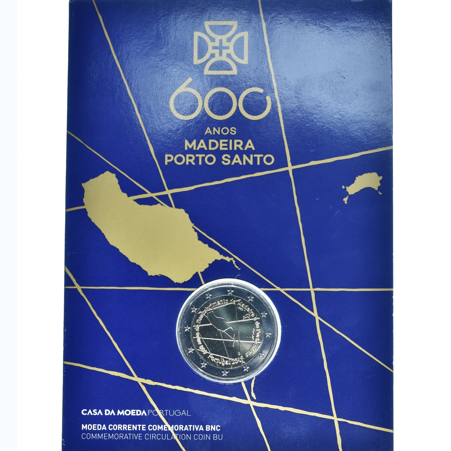 Portugal,
2 Euro,
600 Jahre Madeira Porto Santo