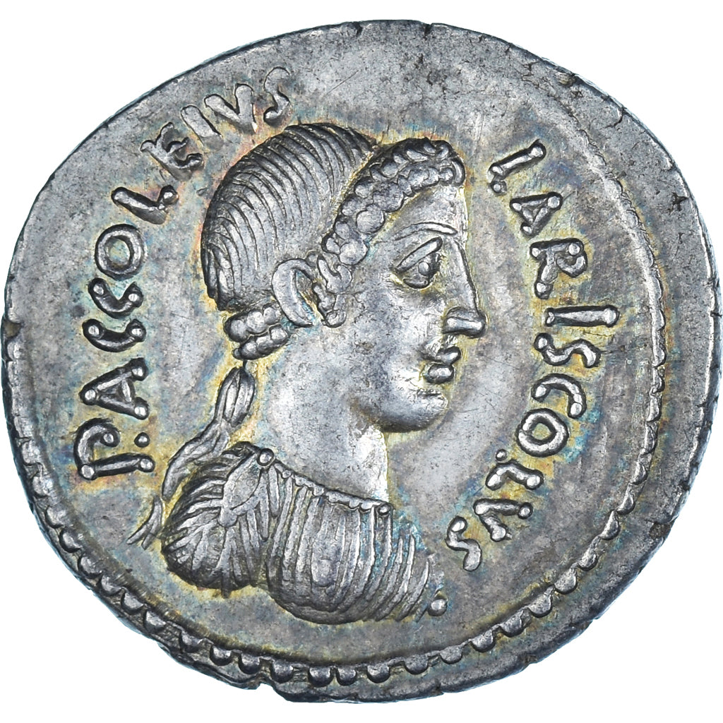 Accoleia,
Denar,
43 v. Chr