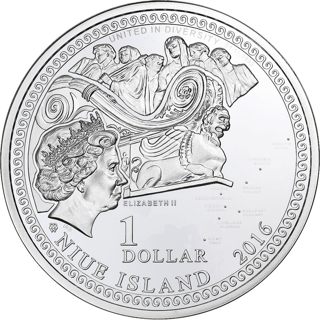 Niue,
Europa,
1 Dollar