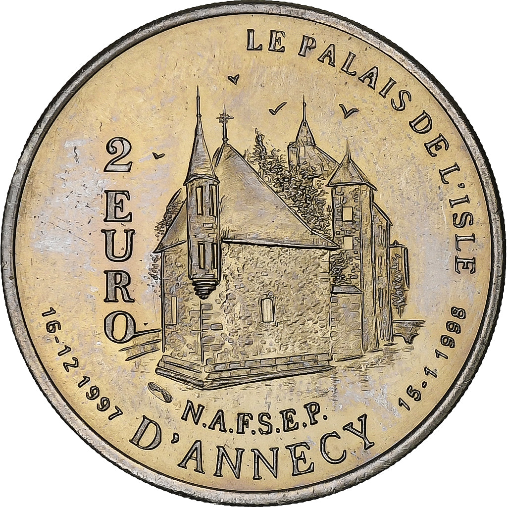 Frankreich,
2 Euro,
Annecy – Claude Berthollet