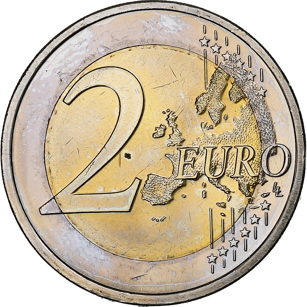 Slowenien,
2 Euro,
Primoz Trubar