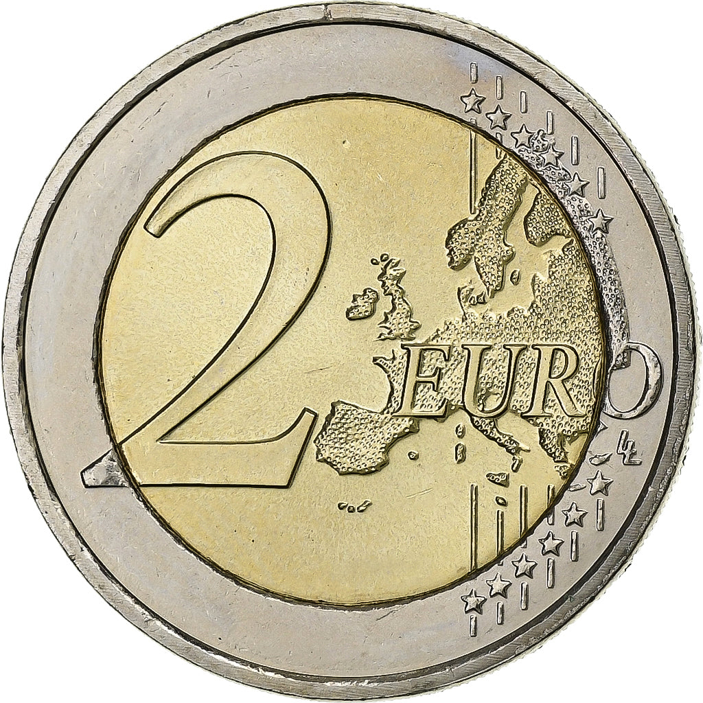 Malta,
2 Euro,
2010