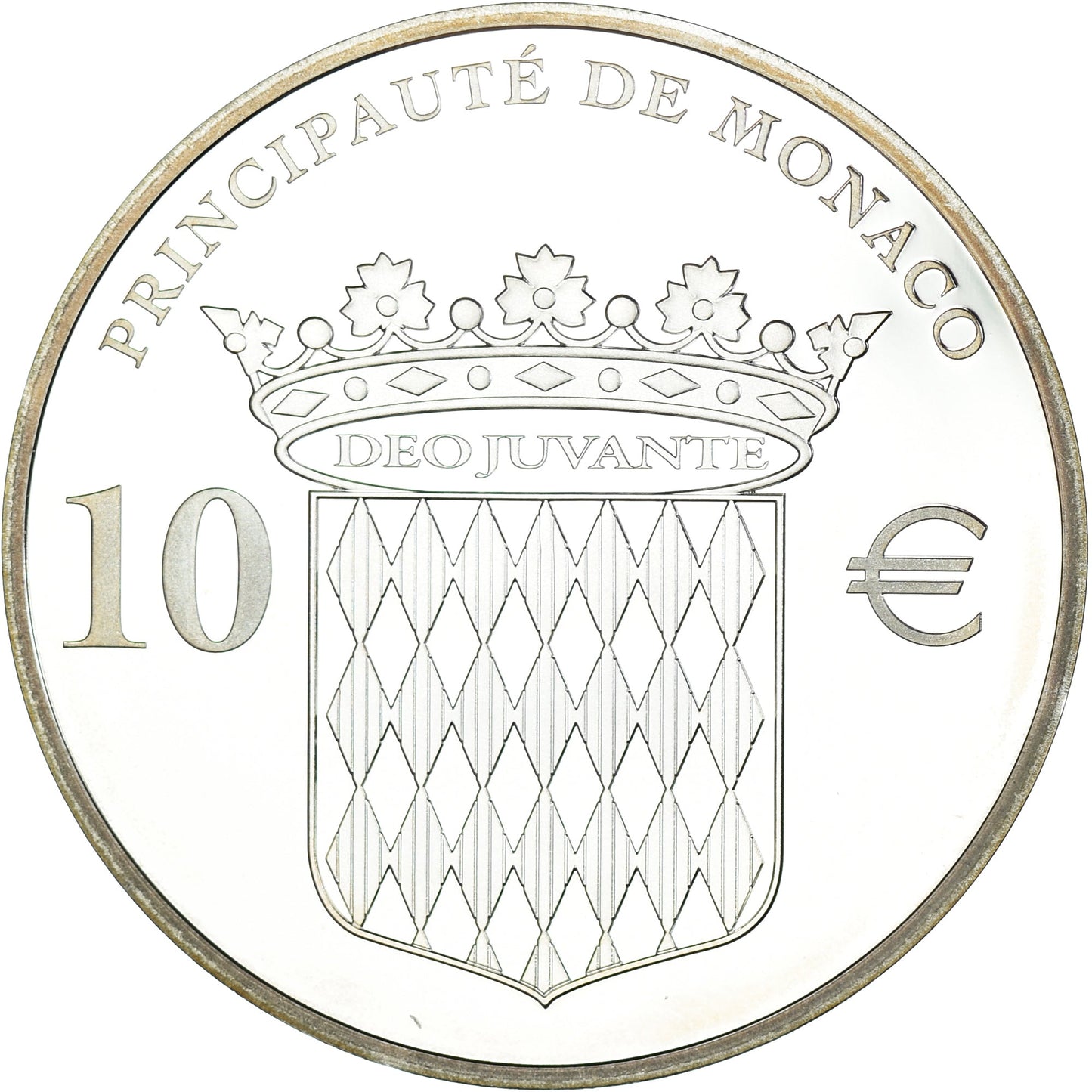 Monaco,
Honoré II.,
10 Euro