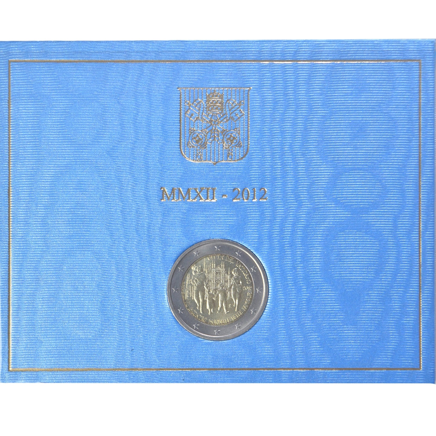 Vatikan,
2 Euro,
7. Rencontre Mondiale des Familles