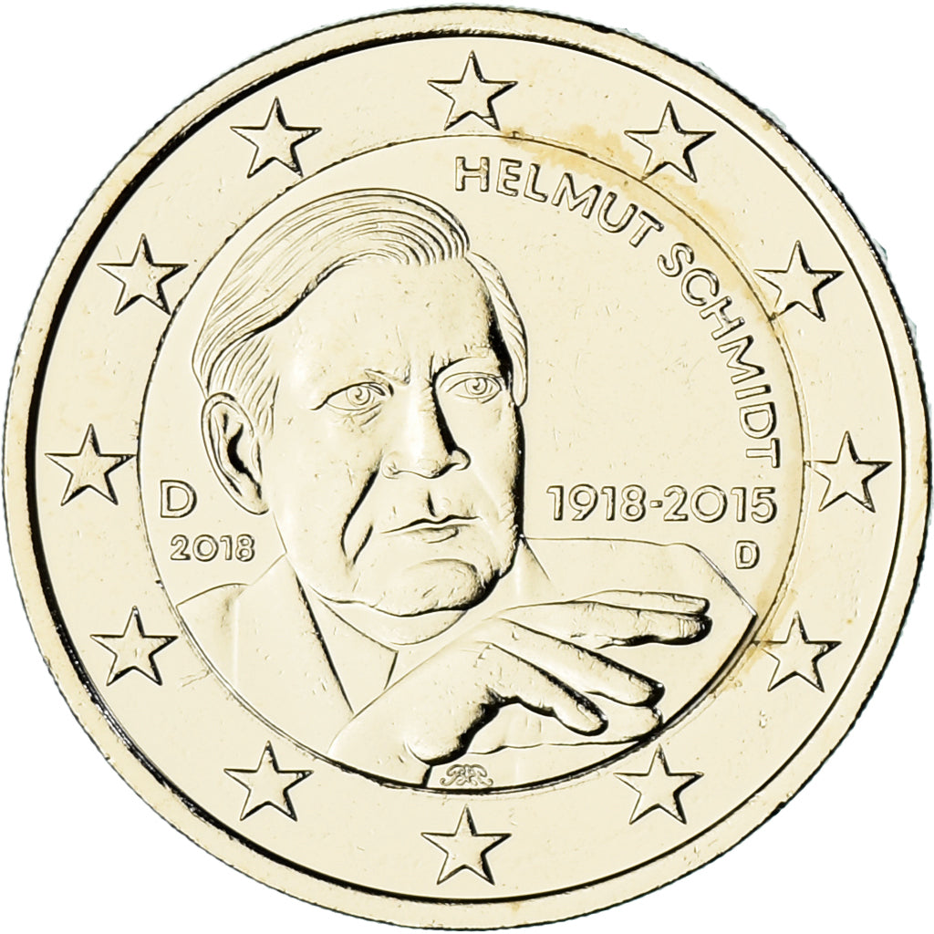 Deutschland,
2 Euro,
2018