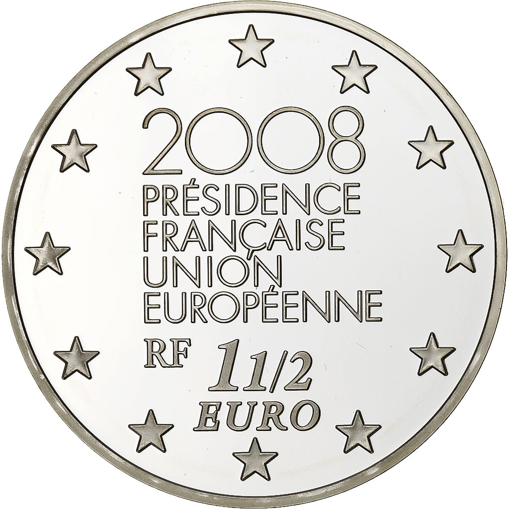 Frankreich,
1-1/2 Euro,
Europa - Présidence française Union Européenne