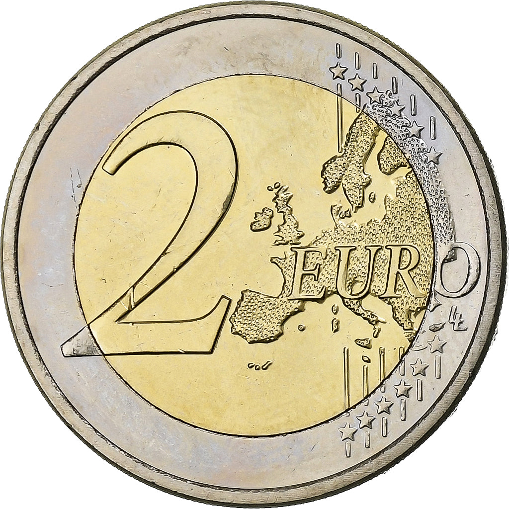 Luxemburg,
2 Euro,
Nationalhymne Heinrichs I