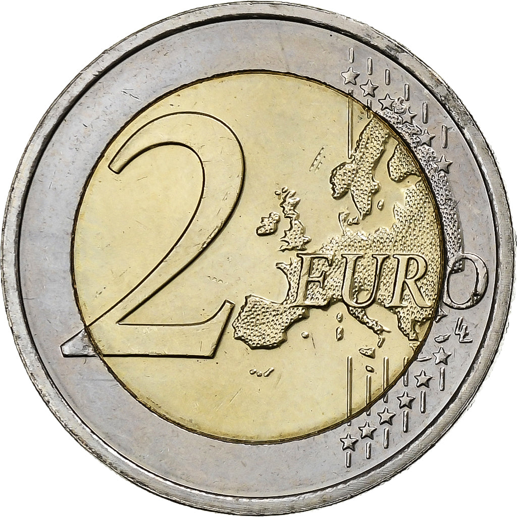 Luxemburg,
2 Euro,
30 Jahre Flagge der Europäischen Union