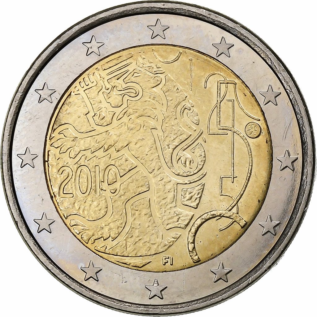 Finnland,
2 Euro,
Rahapaja – Mark