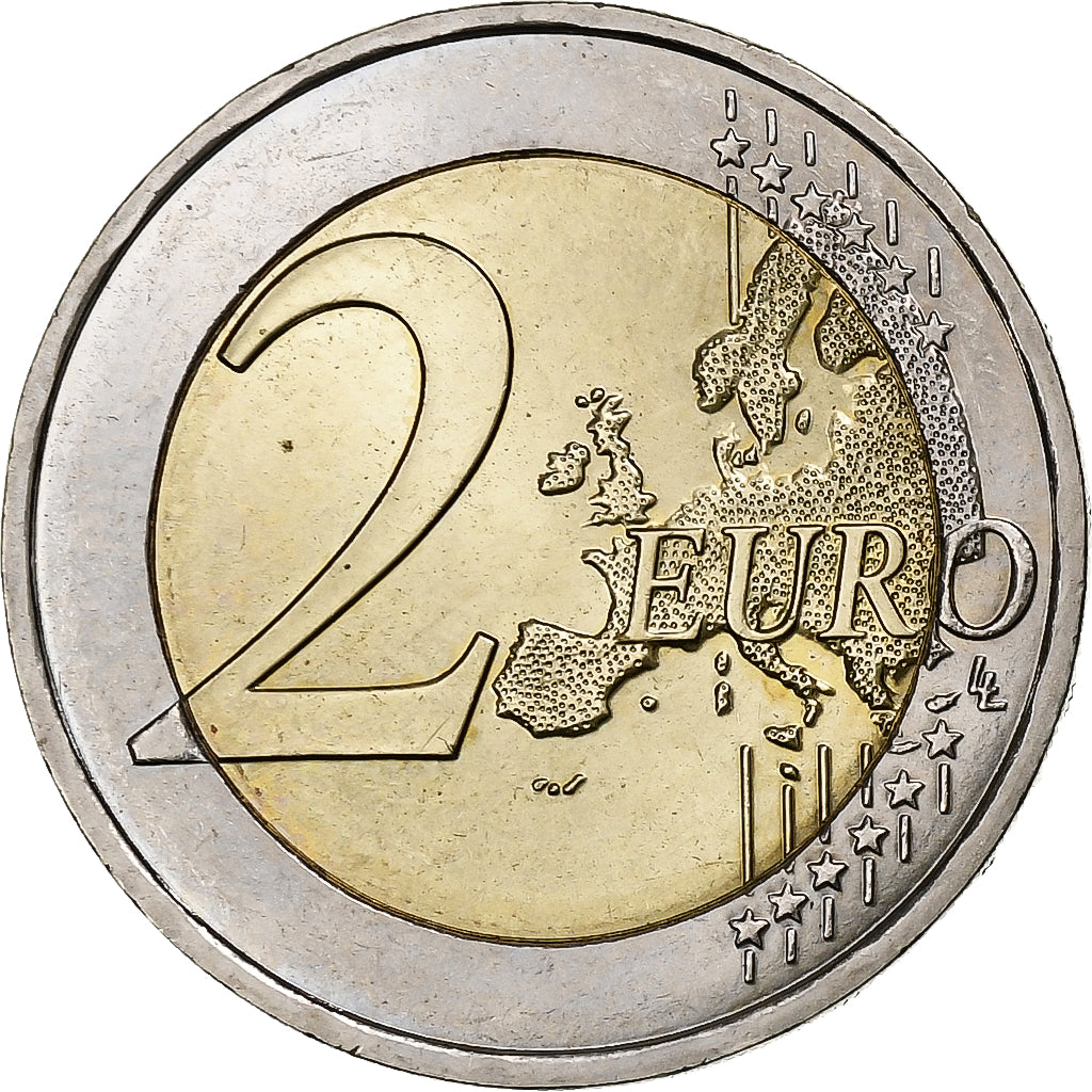 Frankreich,
2 Euro,
Stilisierter Baum