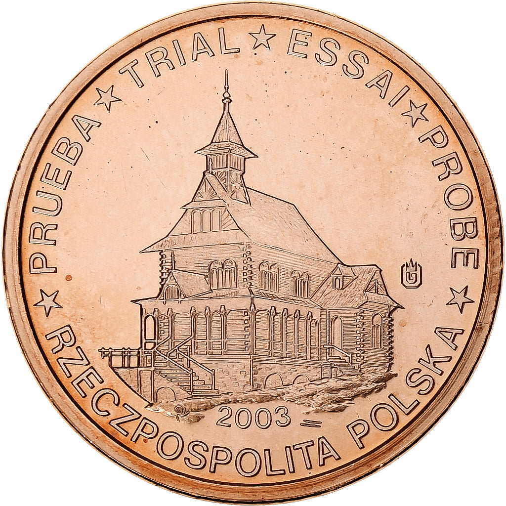 Polen,
2 Euro-Cent,
Fantasie-Euro-Muster