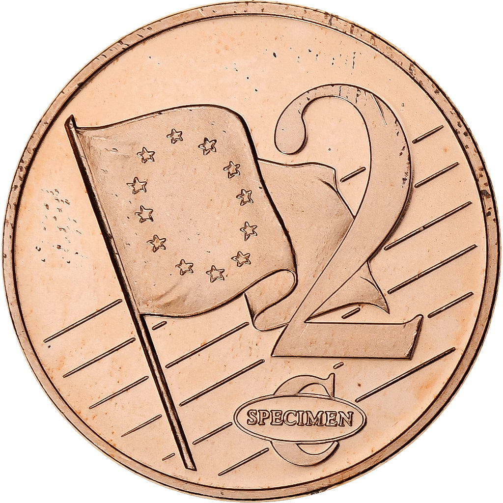 Polen,
2 Euro-Cent,
Fantasie-Euro-Muster