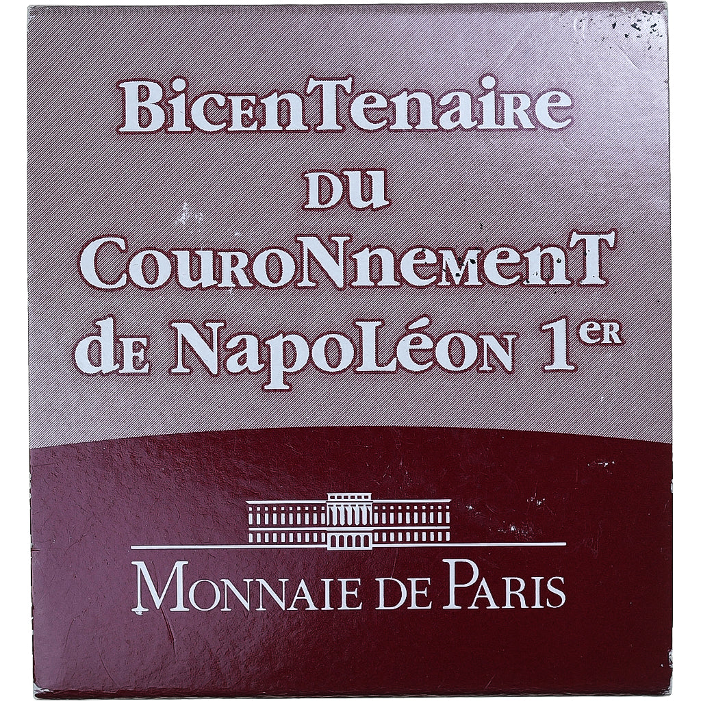 Frankreich,
1-1/2 Euro,
Bicentenaire du Couronnement de Napoléon Ier