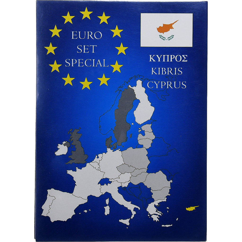 Zypern,
Setze 1 ct. - 2 Euro,
2002