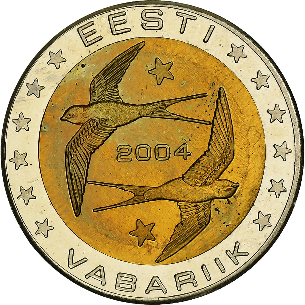 Estland,
2 Euro,
Fantasie-Euro-Muster