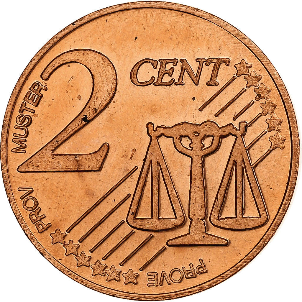 Kreta,
2 Euro-Cent,
Fantasie-Euro-Muster