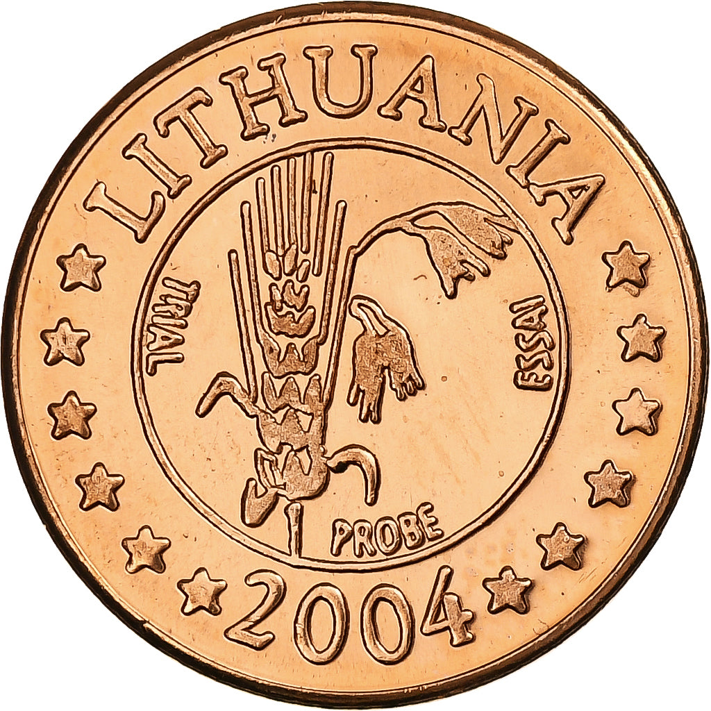 Litauen,
2 Euro-Cent,
Fantasie-Euro-Muster