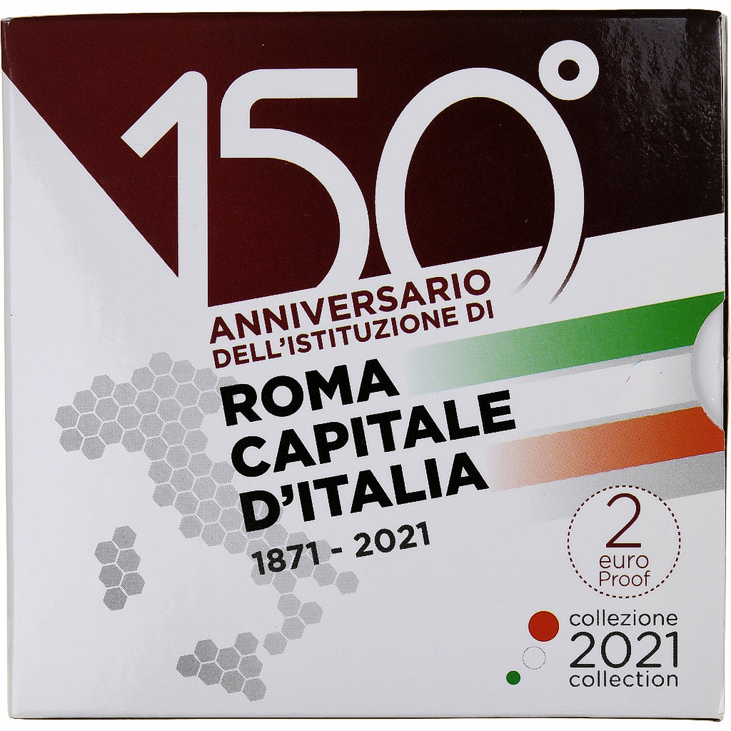 Italien,
2 Euro,
Rom, Hauptstadt Italiens