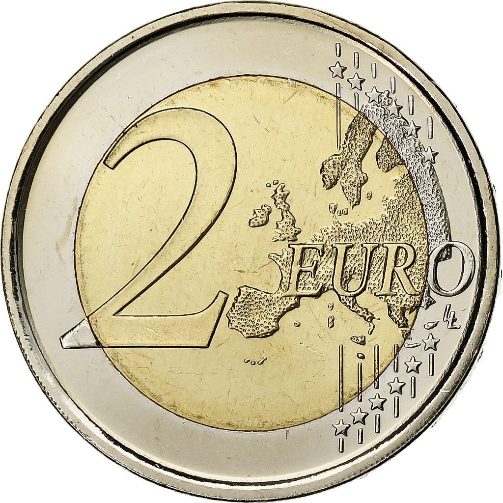 Spanien,
2 Euro,
Traité de Rome