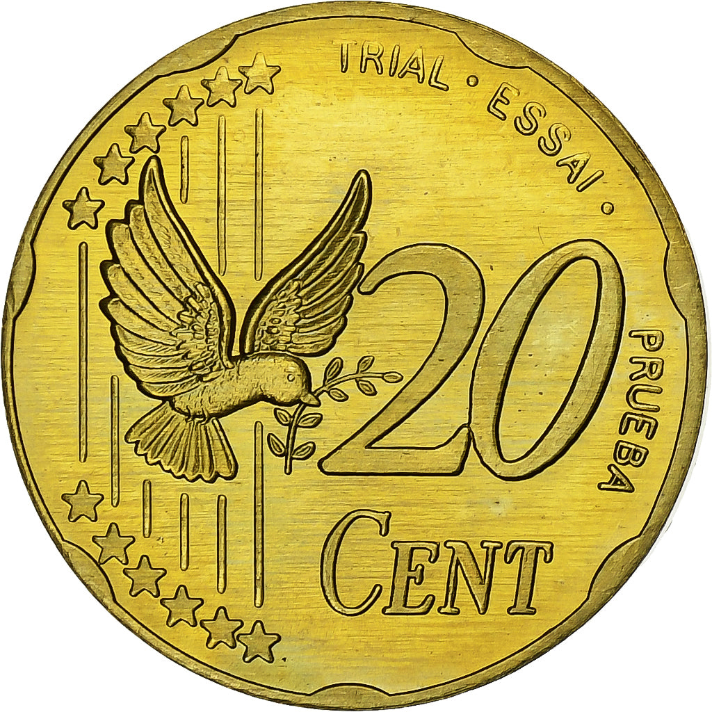 Dänemark,
Margrethe II.,
20 Euro-Cent