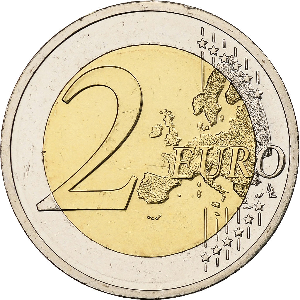 Zypern,
2 Euro,
30 Jahre des Drapeau de l'UE