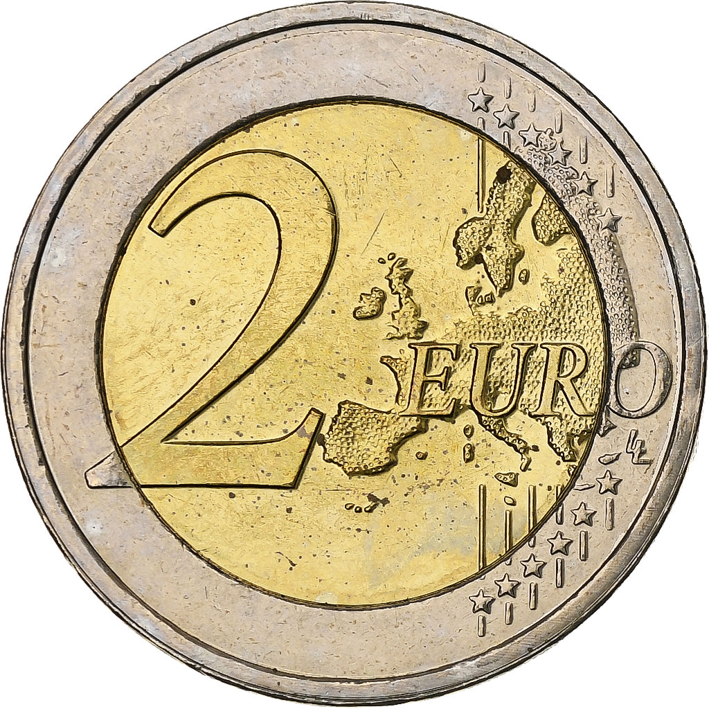 Malta,
2 Euro,
Union économique et monétaire
