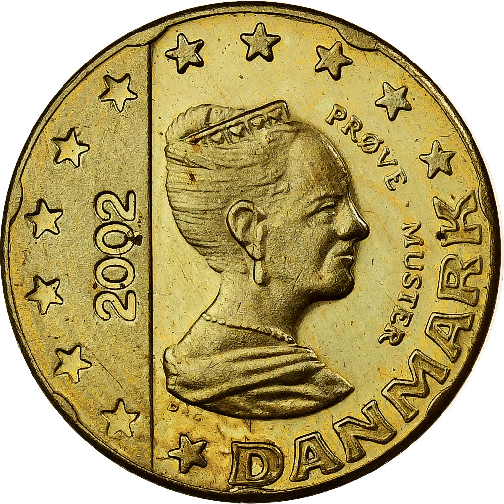 Dänemark,
Margrethe II.,
20 Rappen