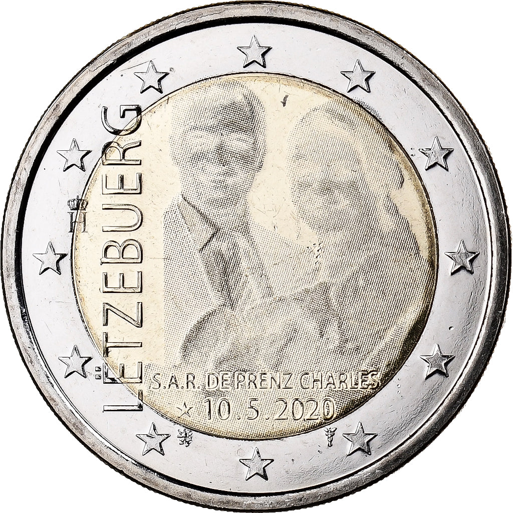 Luxemburg,
2 Euro,
2020