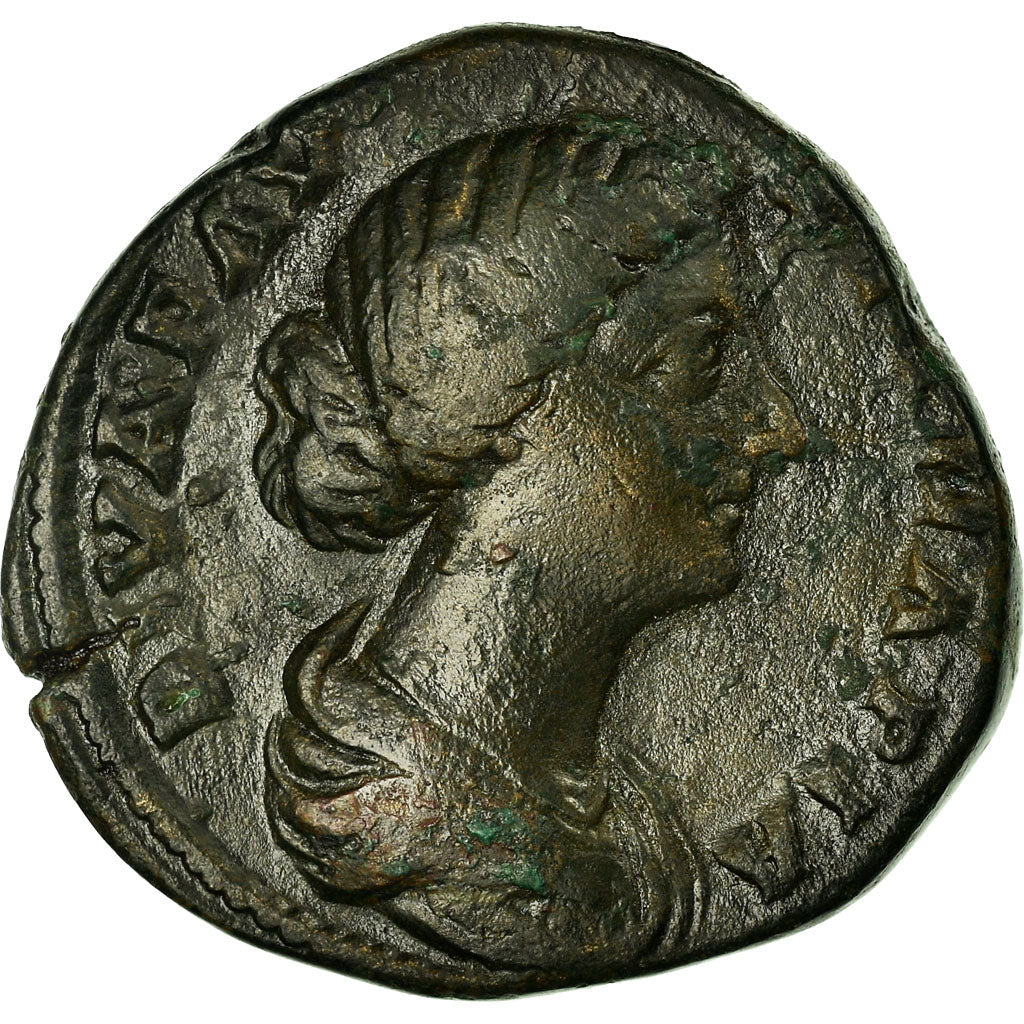 Münze,
Faustina II.,
Sesterz