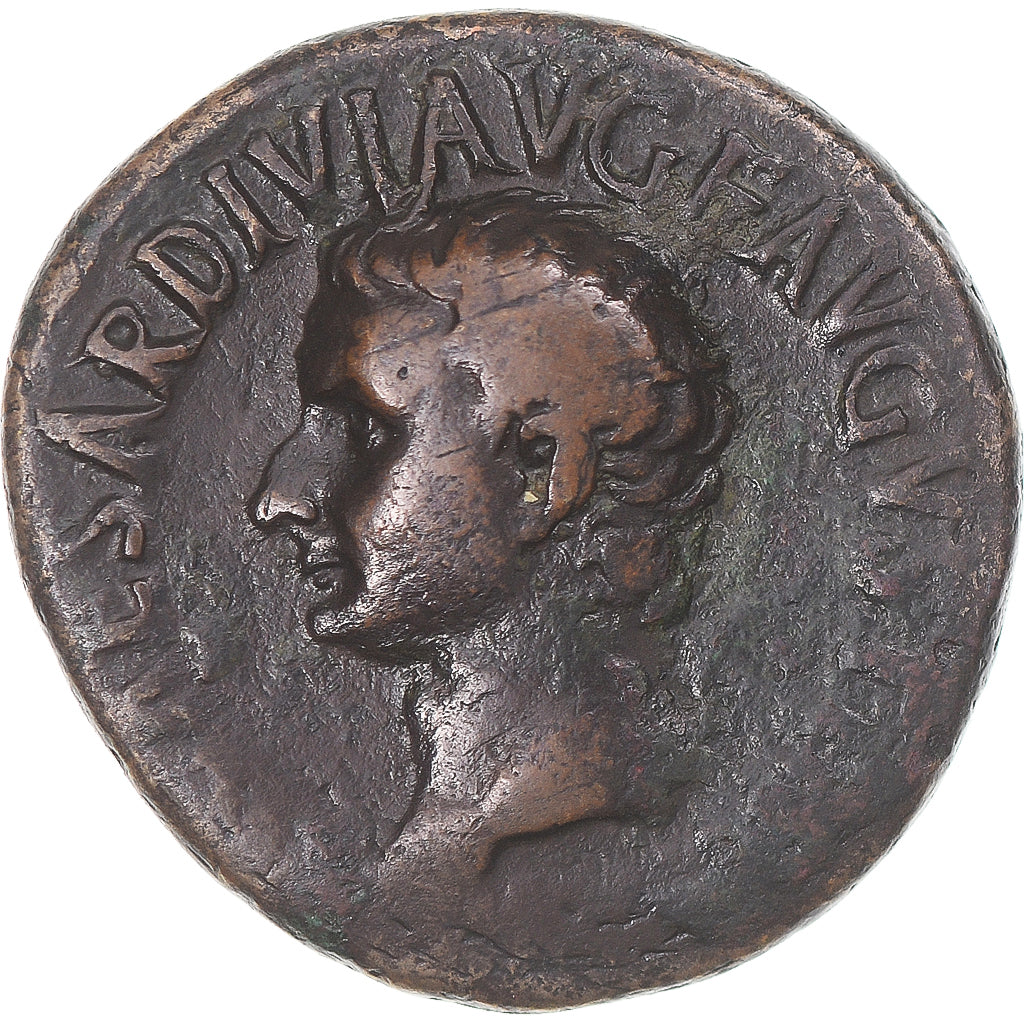 Münze,
Tiberius,
unter Titus