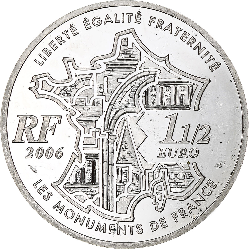Frankreich,
1 1/2 Euro,
Invalidendom