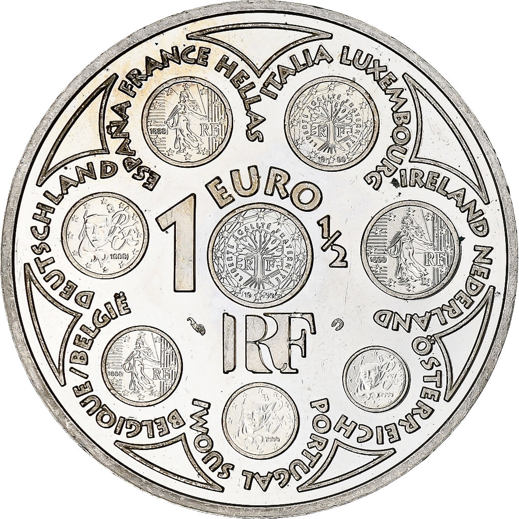 Frankreich,
Europa,
1 1/2 Euro
