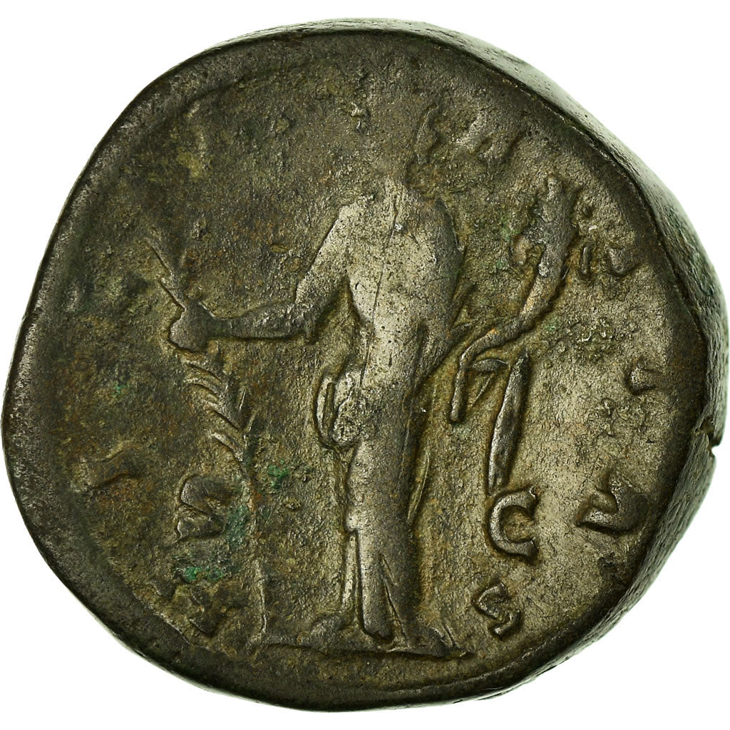 Münze,
Faustina II.,
Dupondius