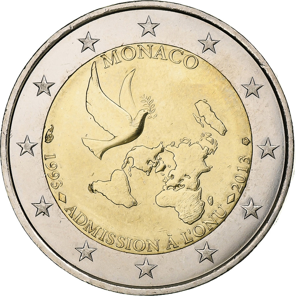 Monaco,
2 Euro,
2013