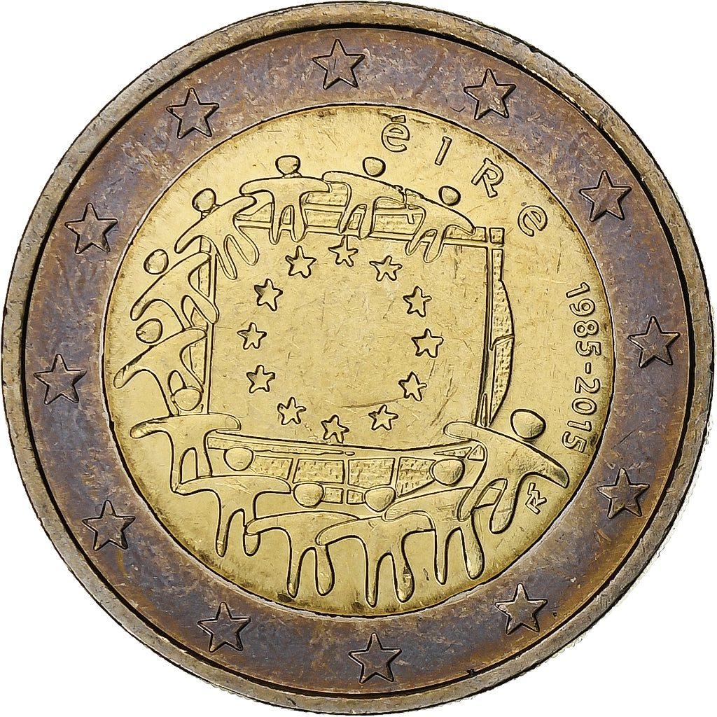Irland,
2 Euro,
2015