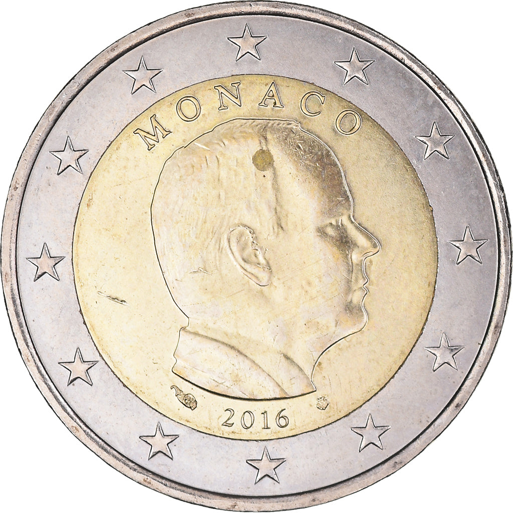 Monaco,
2 Euro,
2016