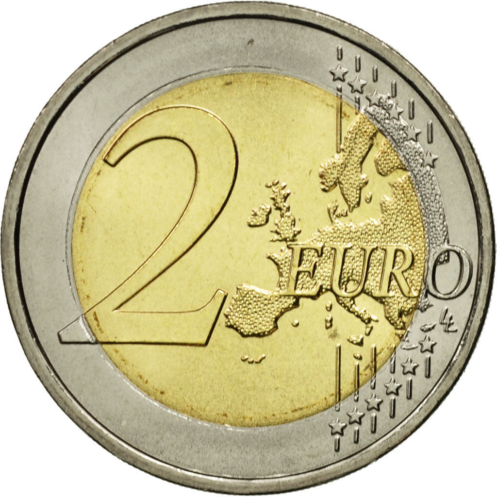 Portugal,
2 Euro,
Flagge