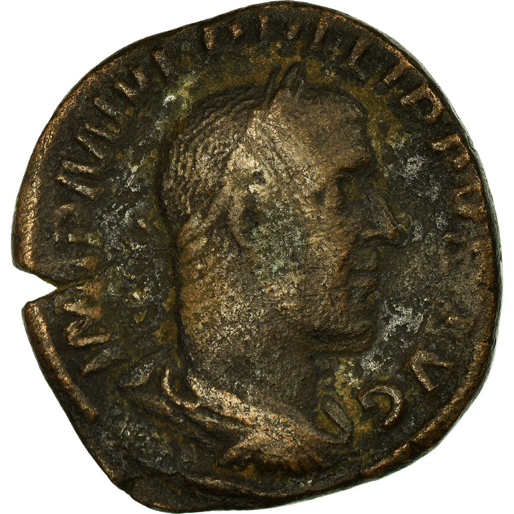 Münze,
Philipp I.,
Sesterz