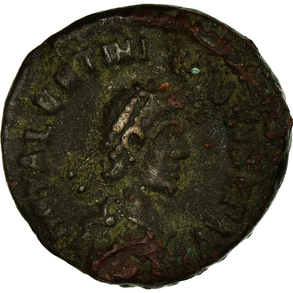 Münze,
Valentinian II.,
Reduzierte Follis
