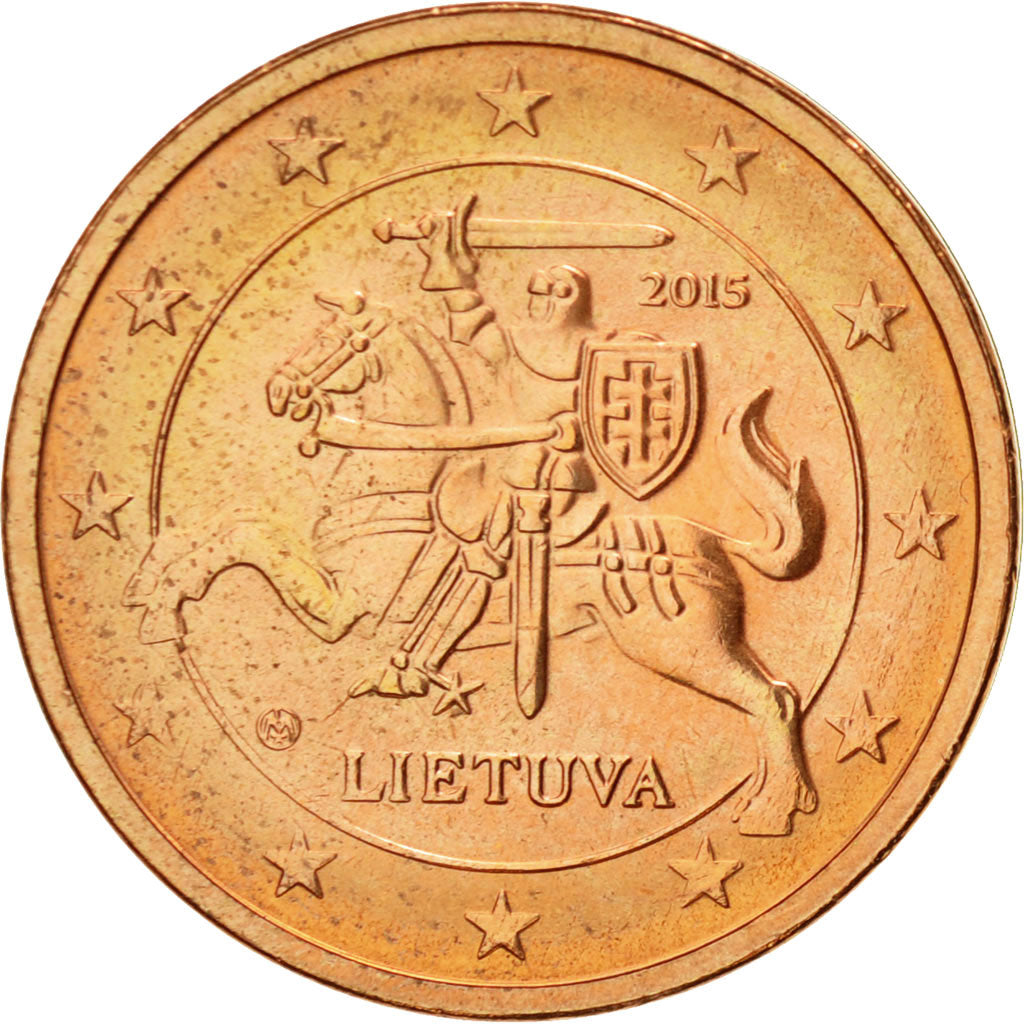 Münze,
Litauen,
2 Euro-Cent