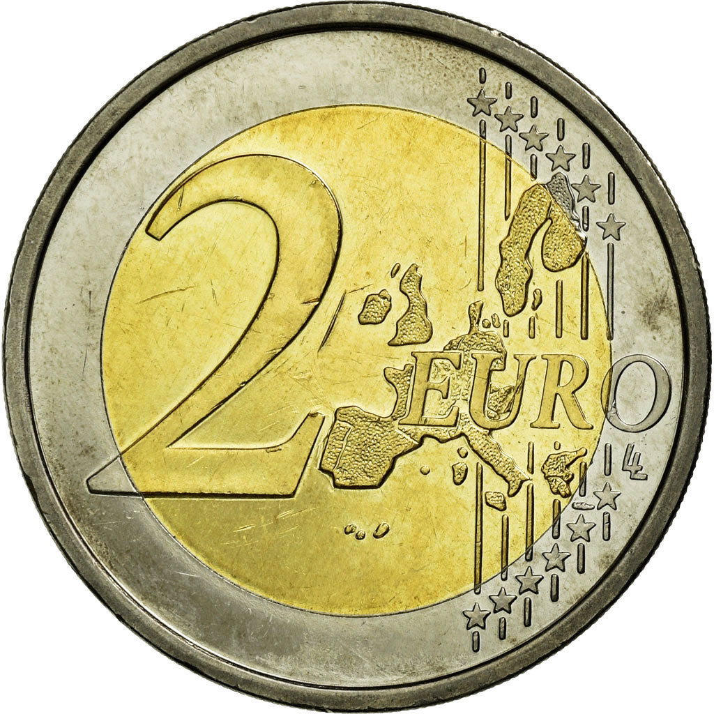 Luxemburg,
2 Euro,
25. Jahrestag von Großherzog Guillaume