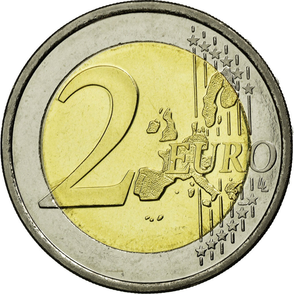 Luxemburg,
2 Euro,
50. des Großherzogs Henri