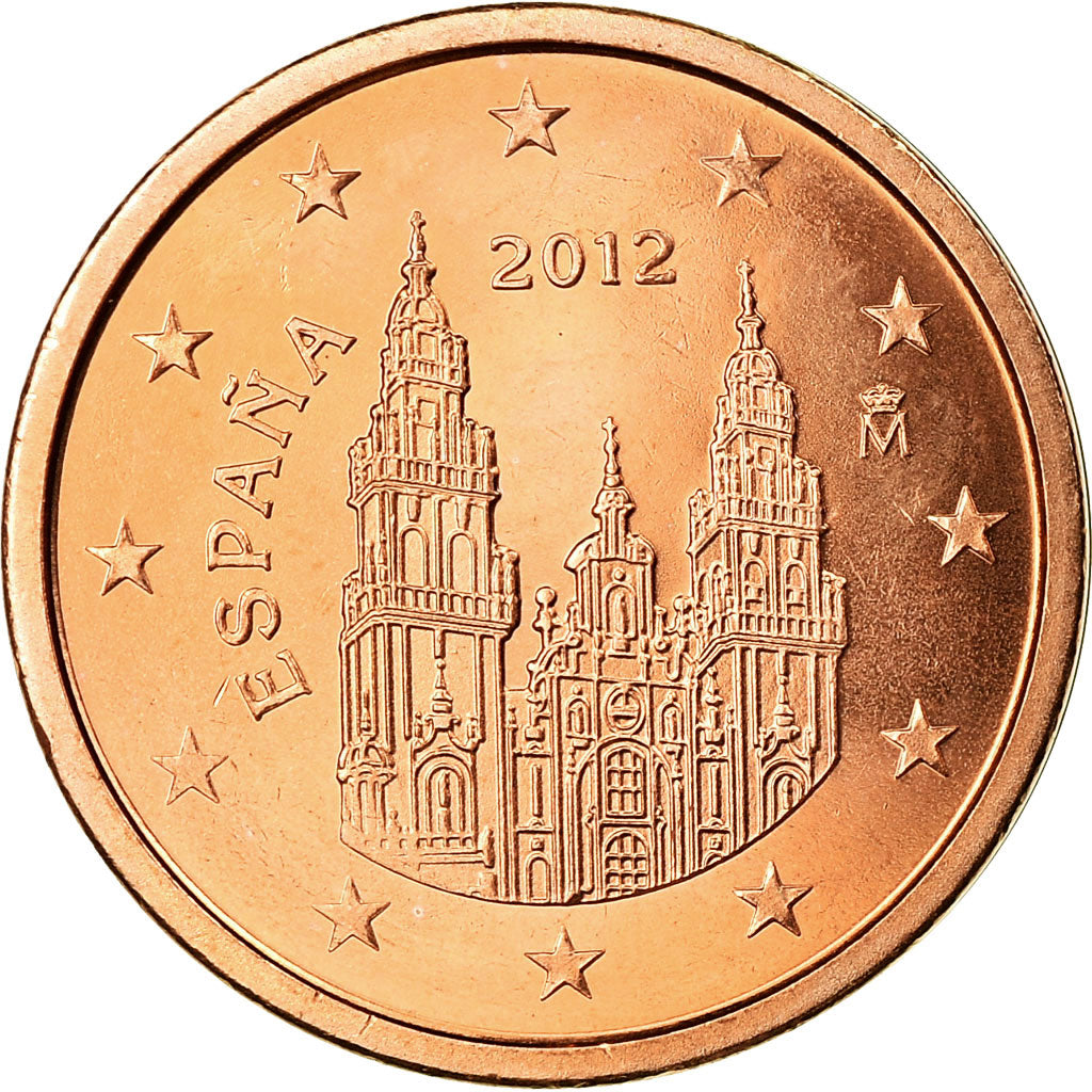 Spanien,
2 Euro-Cent,
2012