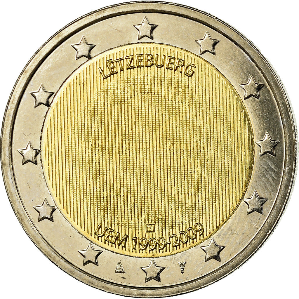 Luxemburg,
2 Euro,
EMU