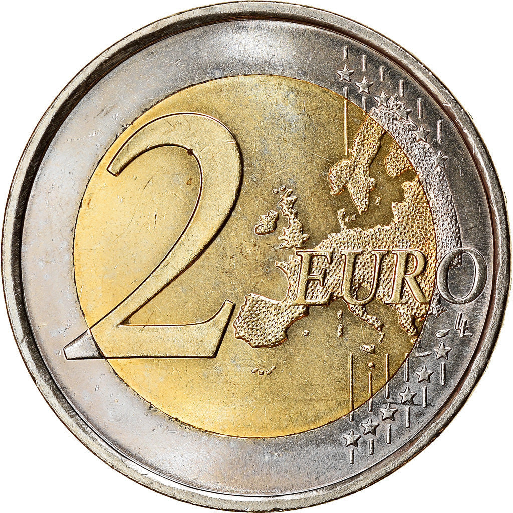 Spanien,
2 Euro,
2008