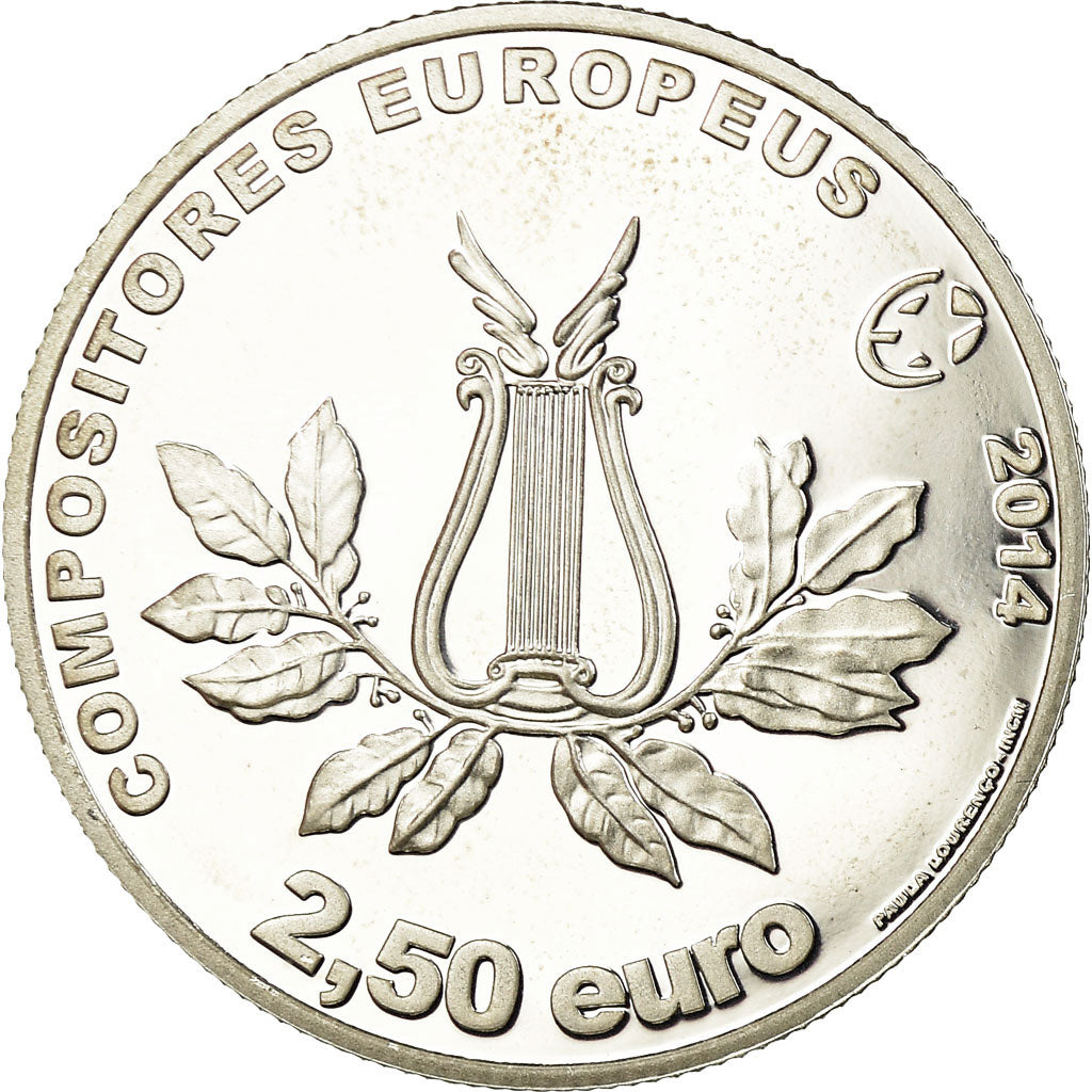 Portugal,
2,5 EURO,
Marcos Antonio Portugal