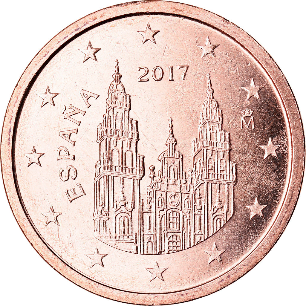 Spanien,
2 Euro-Cent,
2017